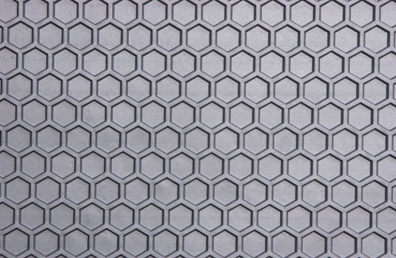Hexomat Auto Floor Mats for Mini Paceman - 2pc, Gray Rubber - Perfect for All-Weather Protection