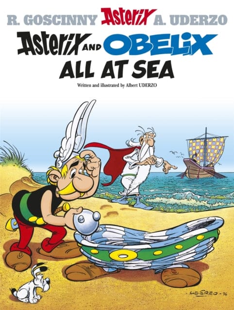 Asterix and Obelix All At Sea: Album 30 by Albert Uderzo - Classic Comic Book Adventure for Kids & Adults - Perfect for Gifts, Collectors, and Reading Fun