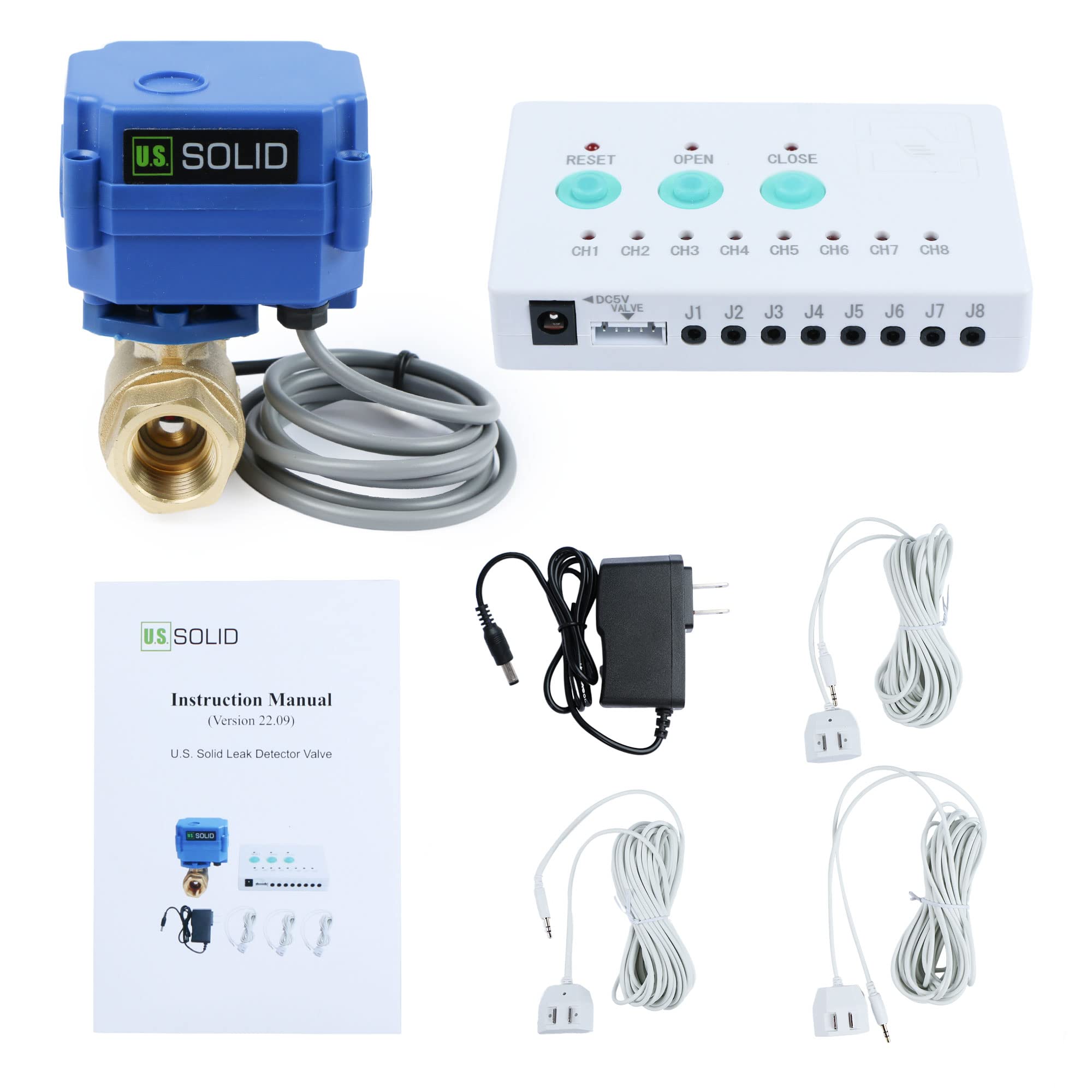 U.S. Solid Water Leak Detector System with 1/2