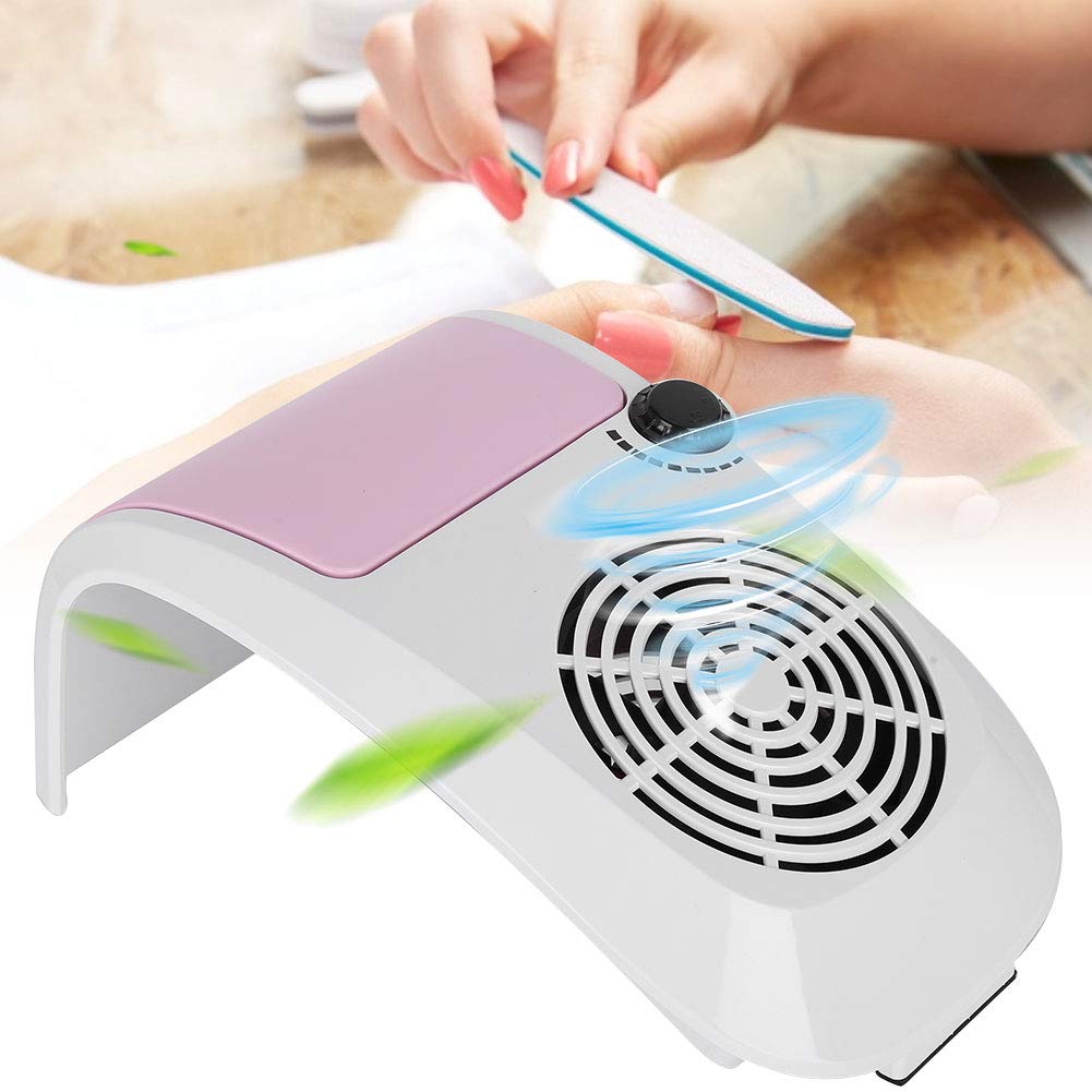 40W Professional Nail Dust Vacuum Cleaner - Valentine's Day Carnival Nail Dryer & Dust Collector for Nail Art Salon, Home Manicure & Pedicure | Perfect for Nail Technicians, DIY Enthusiasts & Beauty Professionals