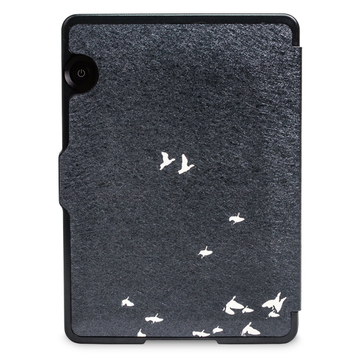 WALNEW Ultra Thin Lightweight PU Leather Protective Case for Amazon Kindle Voyage (2014) - Colorful Painting Design with Auto Sleep/Wake Function - Perfect for Reading, Travel & Daily Commute - Bird Pattern