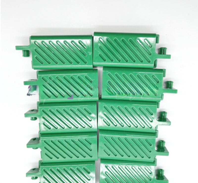 10-Pack Green Side Clips for Biological Radiation Electrophoresis - Lab Equipment Accessories for DNA/RNA Gel Analysis | Perfect for Research Labs & Science Experiments