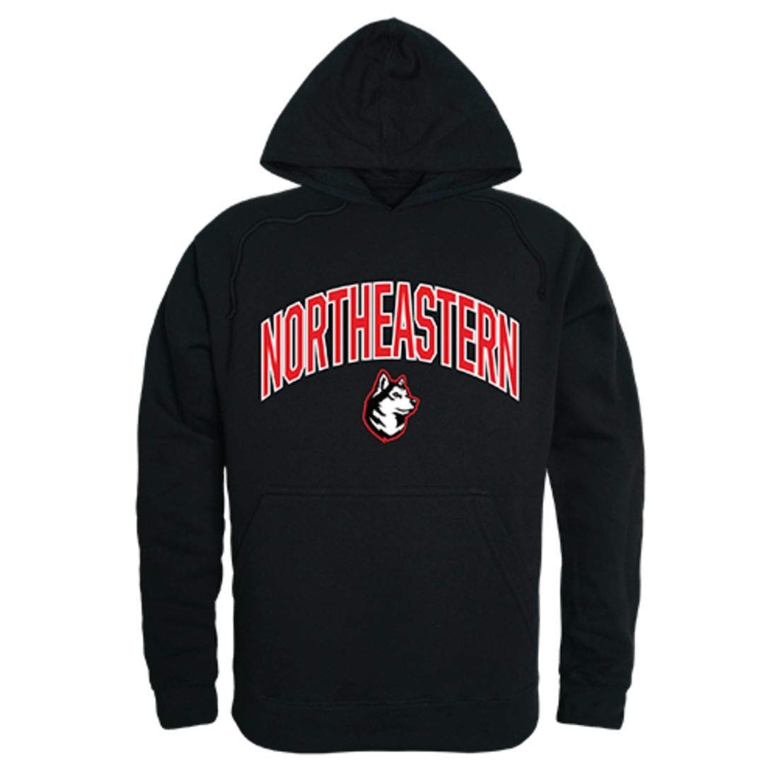 Northeastern University Huskies Hoodie Sweatshirt - W Republic Apparel, Black | College Campus Wear, Game Day Outfit, Alumni Gift & School Spirit Apparel