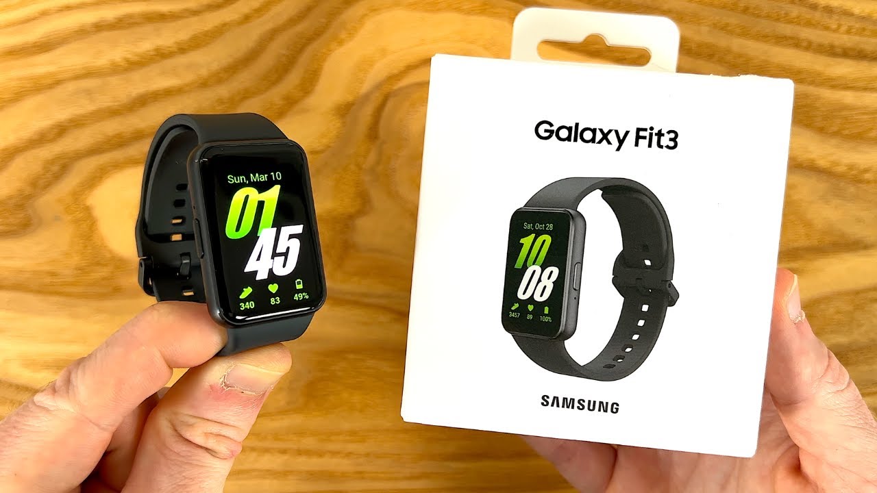 SAMSUNG Galaxy FIT 3 Smartwatch - 40MM AMOLED Display, 14-Day Battery Life, 100+ Exercise Modes & Watch Faces - Perfect for Fitness Tracking, Running & Daily Wear
