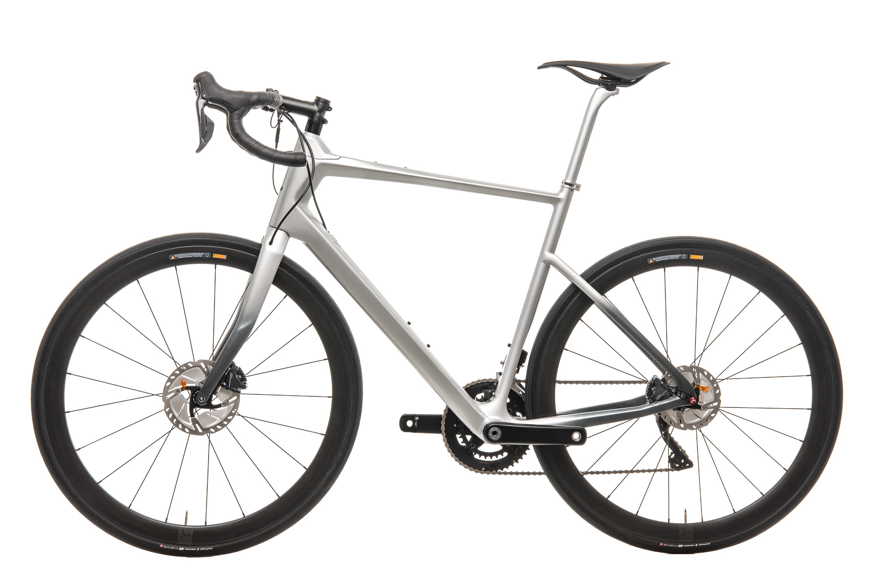Argon 18 Mercedes Benz Style Silver 47 Krypton GF Disc Di2 Road Bike 2019 - Large Size Carbon Frame for Racing & Endurance Cycling