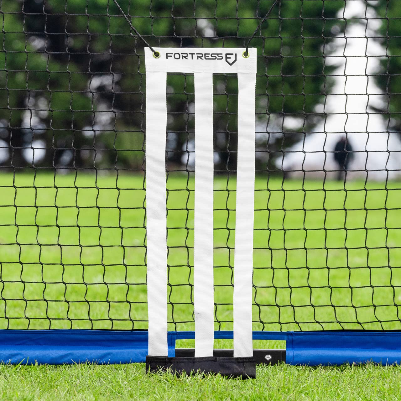 FORTRESS Baseball Pop-Up Backstop Net - Portable Pitching & Batting Practice Net for Baseball & Cricket Training | Durable Sports Equipment for Backyard, Field & Indoor Use
