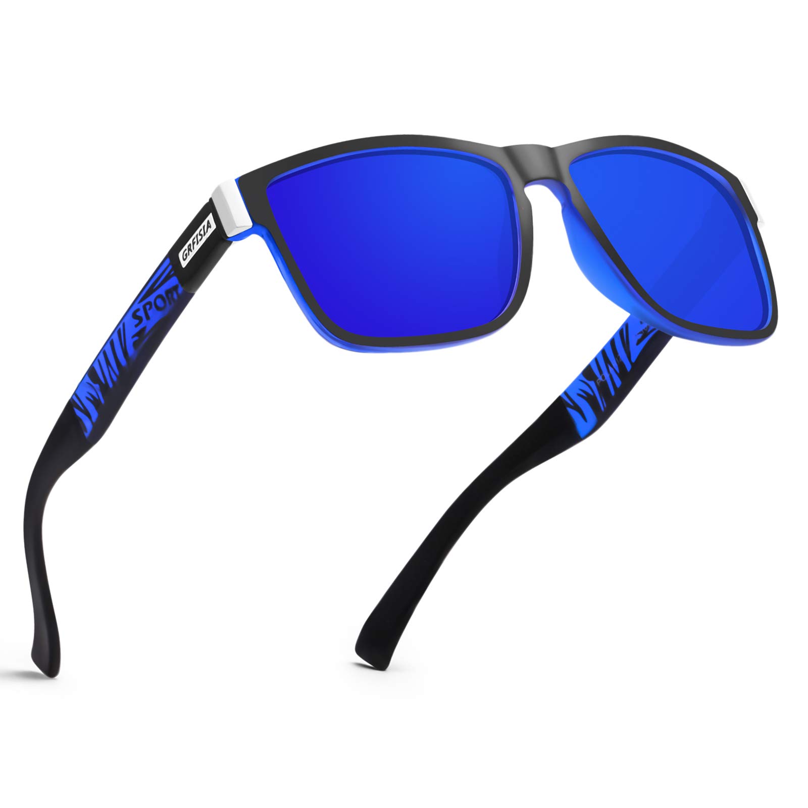 Vintage Polarized Sunglasses for Men & Women - 100% UV Protection, Classic Retro Style for Driving, Outdoor & Fashion Use