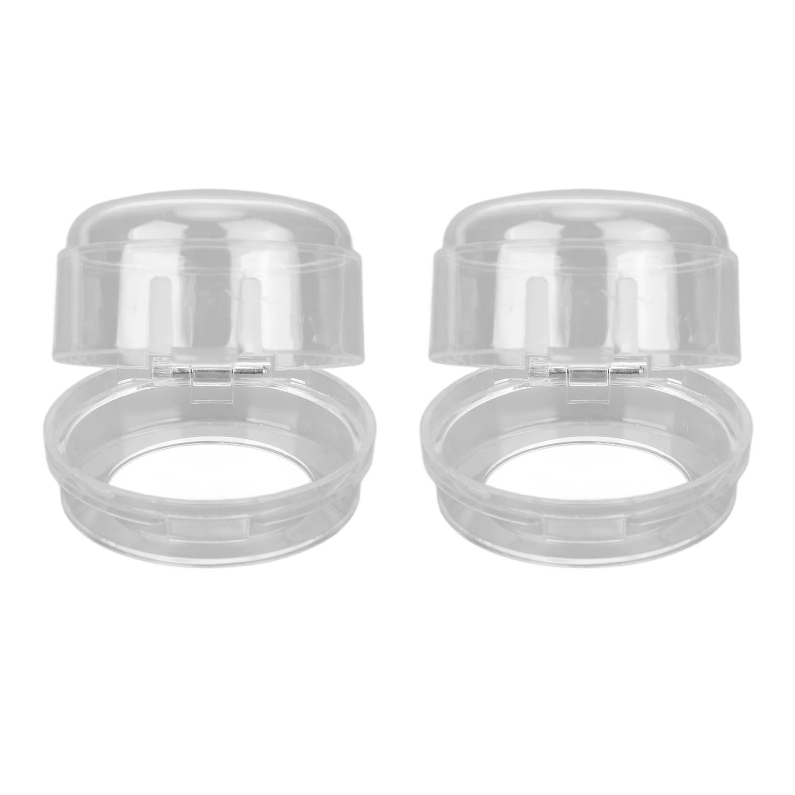 Baby Stove Knob Guards - Detachable & Reusable Kitchen Safety Covers (2-Pack) | Transparent Gas Stove Knob Protectors for Toddlers & Kids | Childproof Your Home Kitchen Appliances