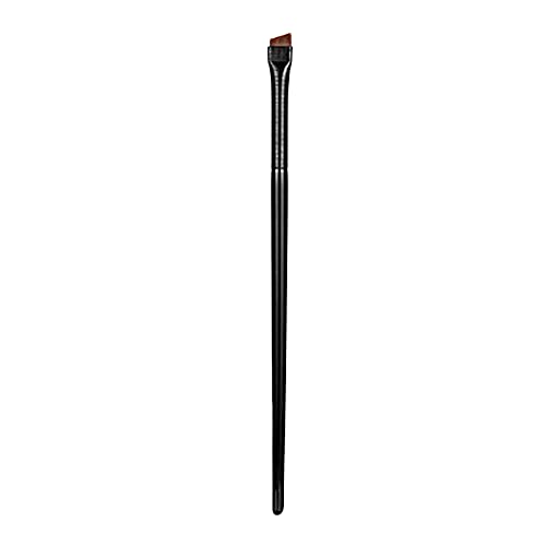 Ultra Fine Flat Head Eyebrow Brush - Precision Eyeliner & Makeup Brush for Professional Eyebrow Outlining & Kabuki Makeup | Portable Travel-Friendly Cosmetic Tool | Perfect for Daily Makeup, Contouring & Special Occasions