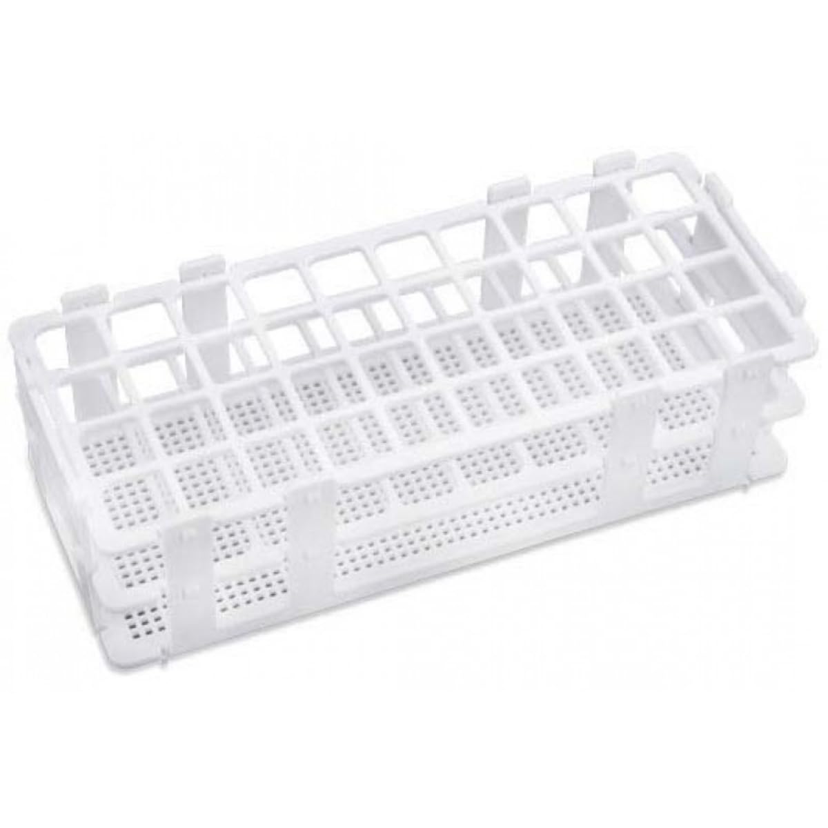 AANIJ® 13mm x 90 Tubes Polypropylene Test Tube Stand - Durable Wire Pattern Design for Laboratory Use | Perfect for Science Experiments, Chemistry Labs & Research Facilities