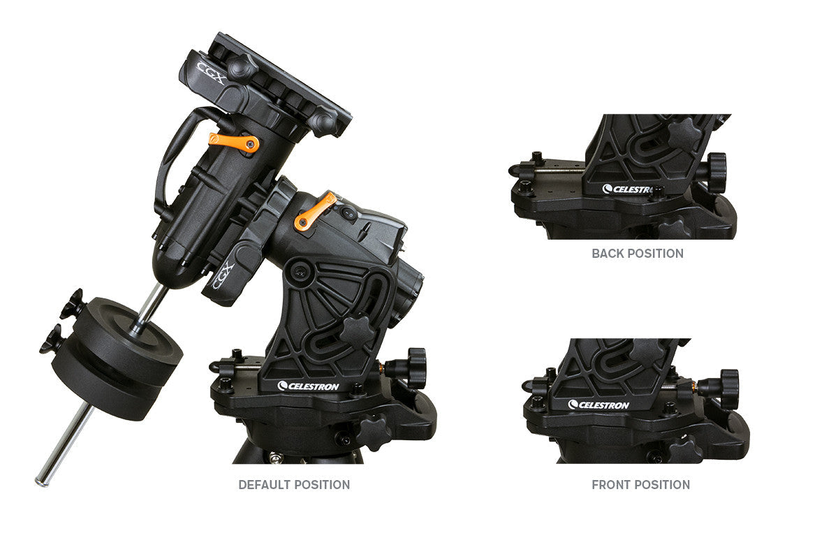 CGX Equatorial Mount and Tripod for Astronomy - High Precision Telescope Mount with Heavy Duty Tripod for Stargazing, Astrophotography, and Celestial Observation