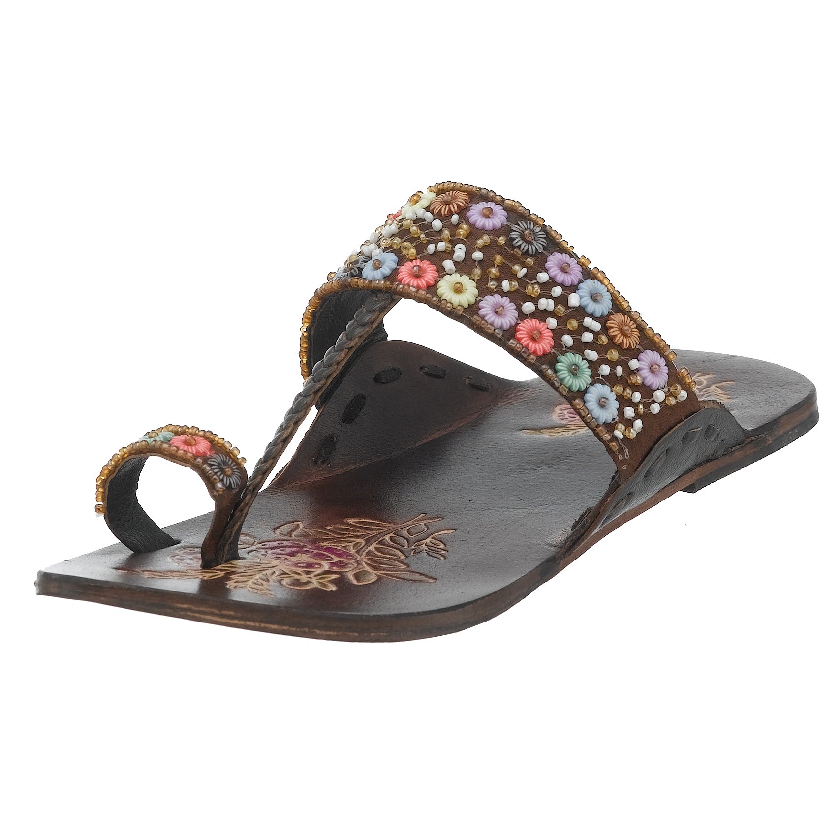 Naughty Monkey Women's Daisy Mae Toe Thong Sandals - Comfortable Flip Flops for Beach, Pool & Summer Outfits