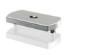 FritsJurgens Rectangular Floorplate System M - Stainless Steel Hinge for Modern Doors | Perfect for Home, Office & Commercial Spaces