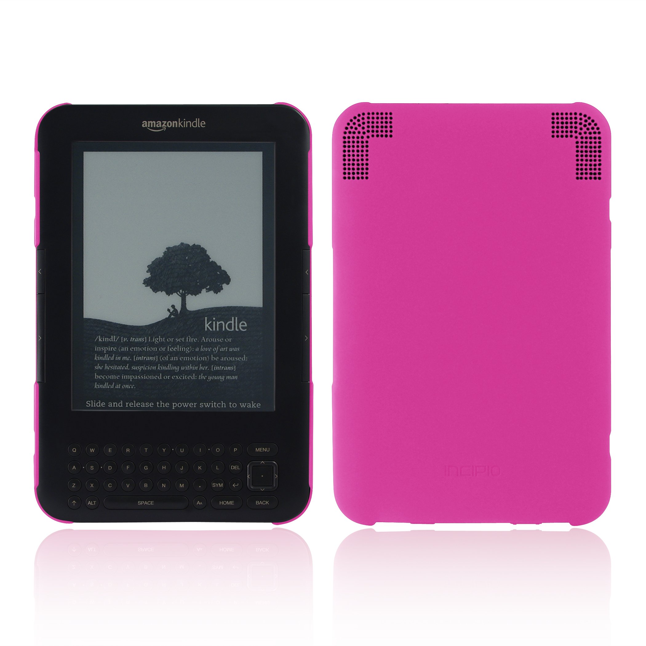 Incipio Feather Protective Case for Kindle Keyboard - Lightweight & Durable Cover in Magenta | Perfect for Reading, Travel & Everyday Use