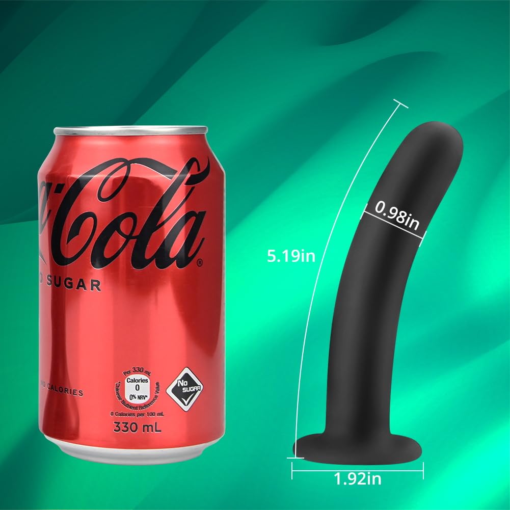 Premium Silicone Strap-On Dildo with Suction Cup - G-Spot & Prostate Stimulator for Anal Training - Perfect for Couples Play, LGBTQ+ Friendly - Great for Bedroom Fun and Spicing Up Relationships