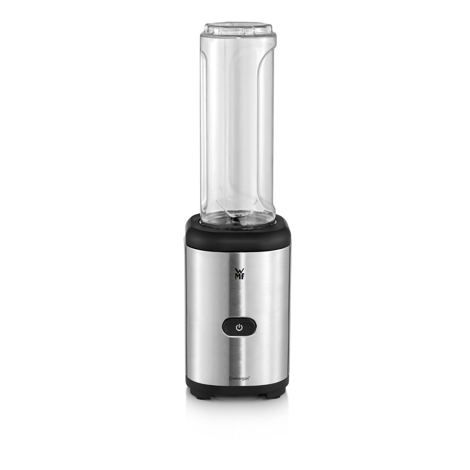WMF KULT X Mix and Go 300W Smoothie Maker - Stainless Steel Blender with 2 Portable Cups for Shakes, Protein Drinks & Meal Prep - Perfect for Home, Gym & Office Use
