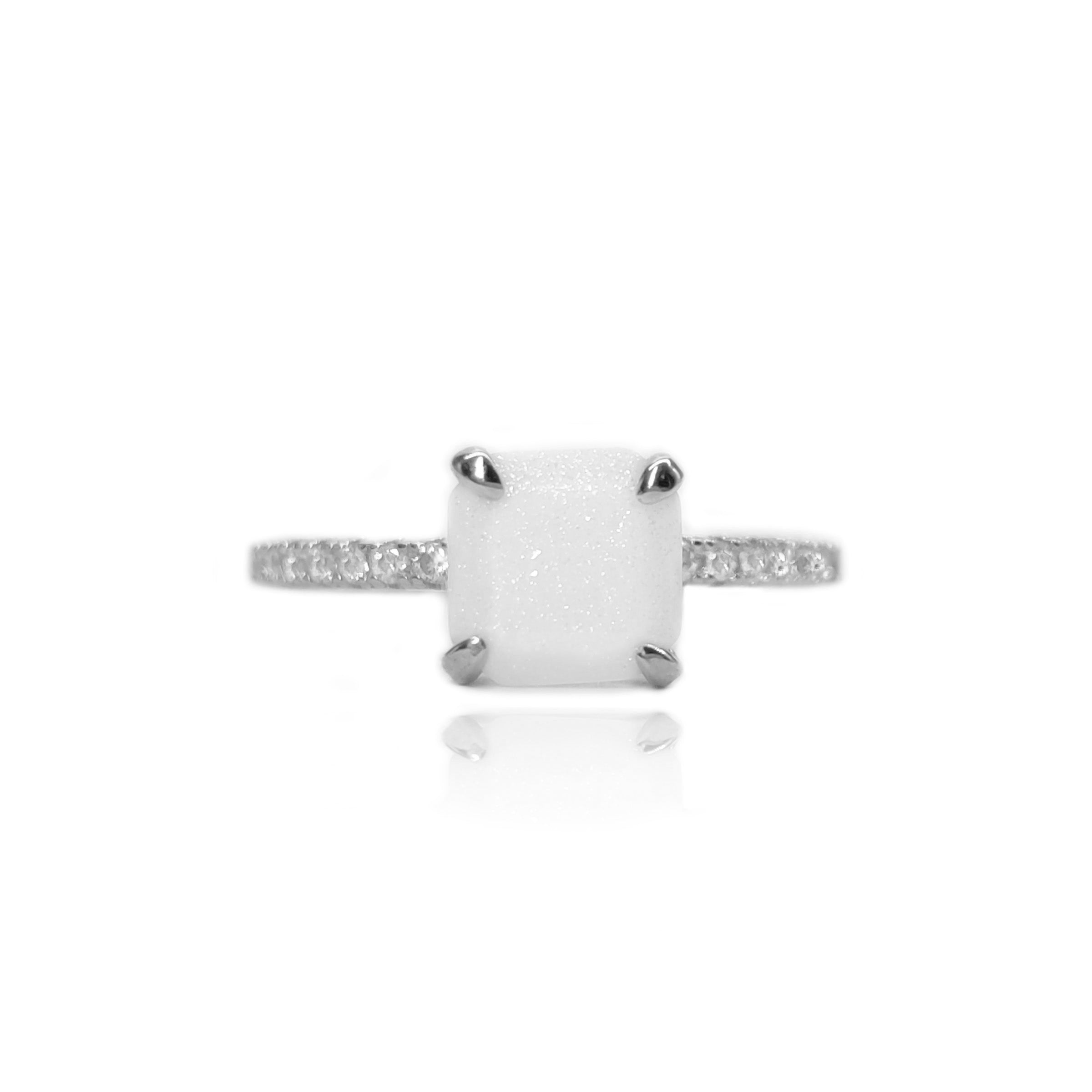 Pristine Breastmilk Ring - Sterling Silver Keepsake Jewelry for Moms | Perfect for Breastfeeding Moms, Baby Showers & Mother's Day Gifts