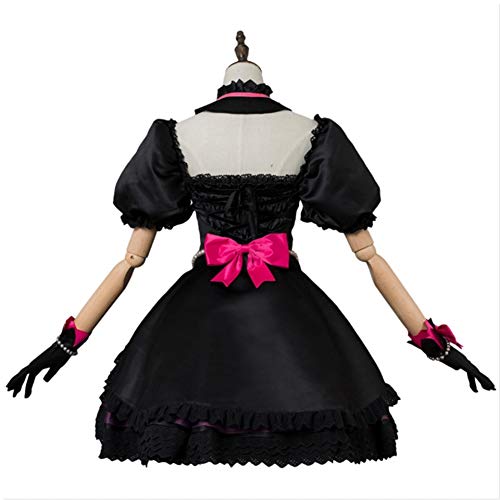 D.Va Black Cat Officer Cosplay Costume - Overwatch Song Hana Outfit for Halloween & Conventions