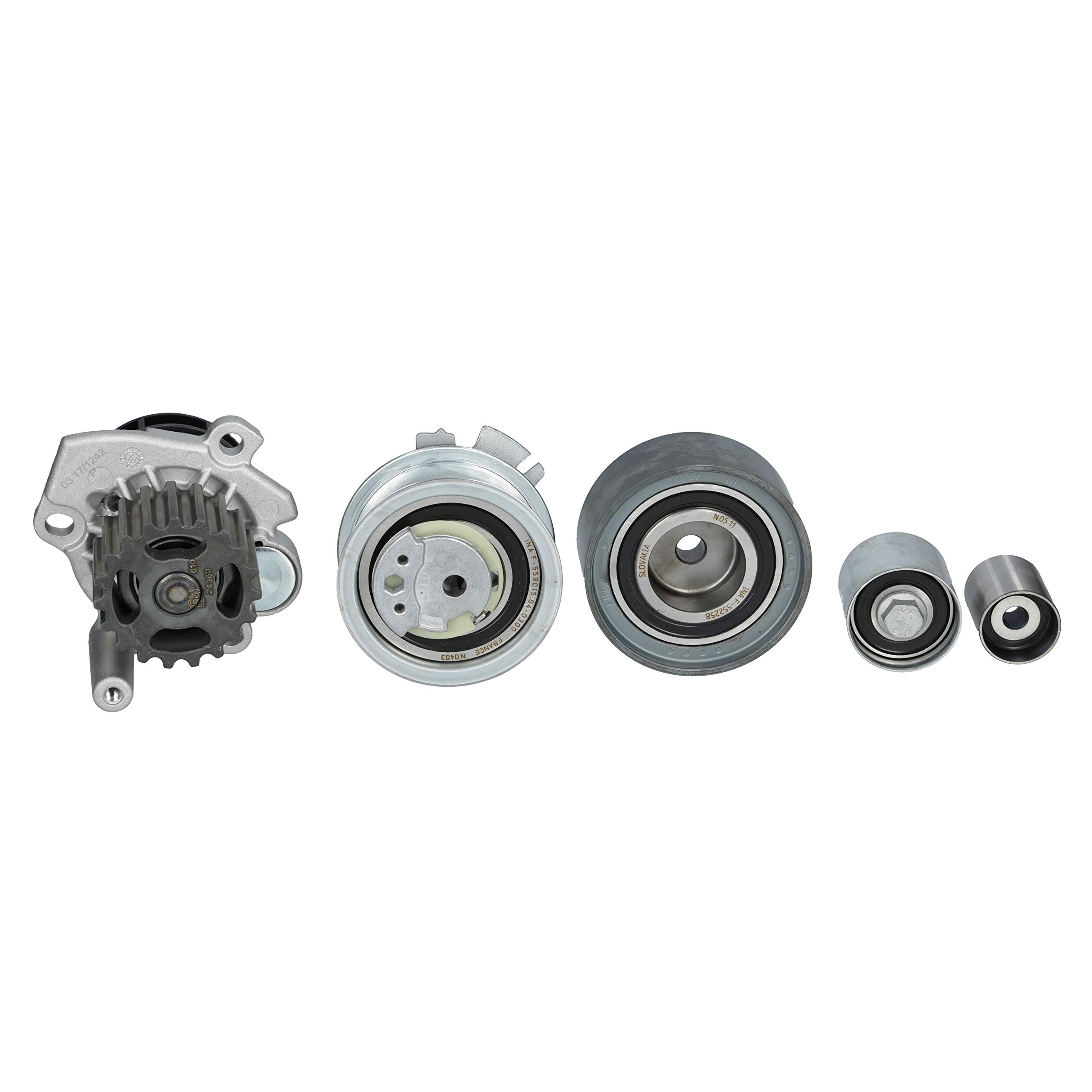Febi Bilstein 45117 Timing Belt Set with Water Pump - 1 Piece - Compatible with Various Car Models - Perfect for Engine Maintenance & Repair