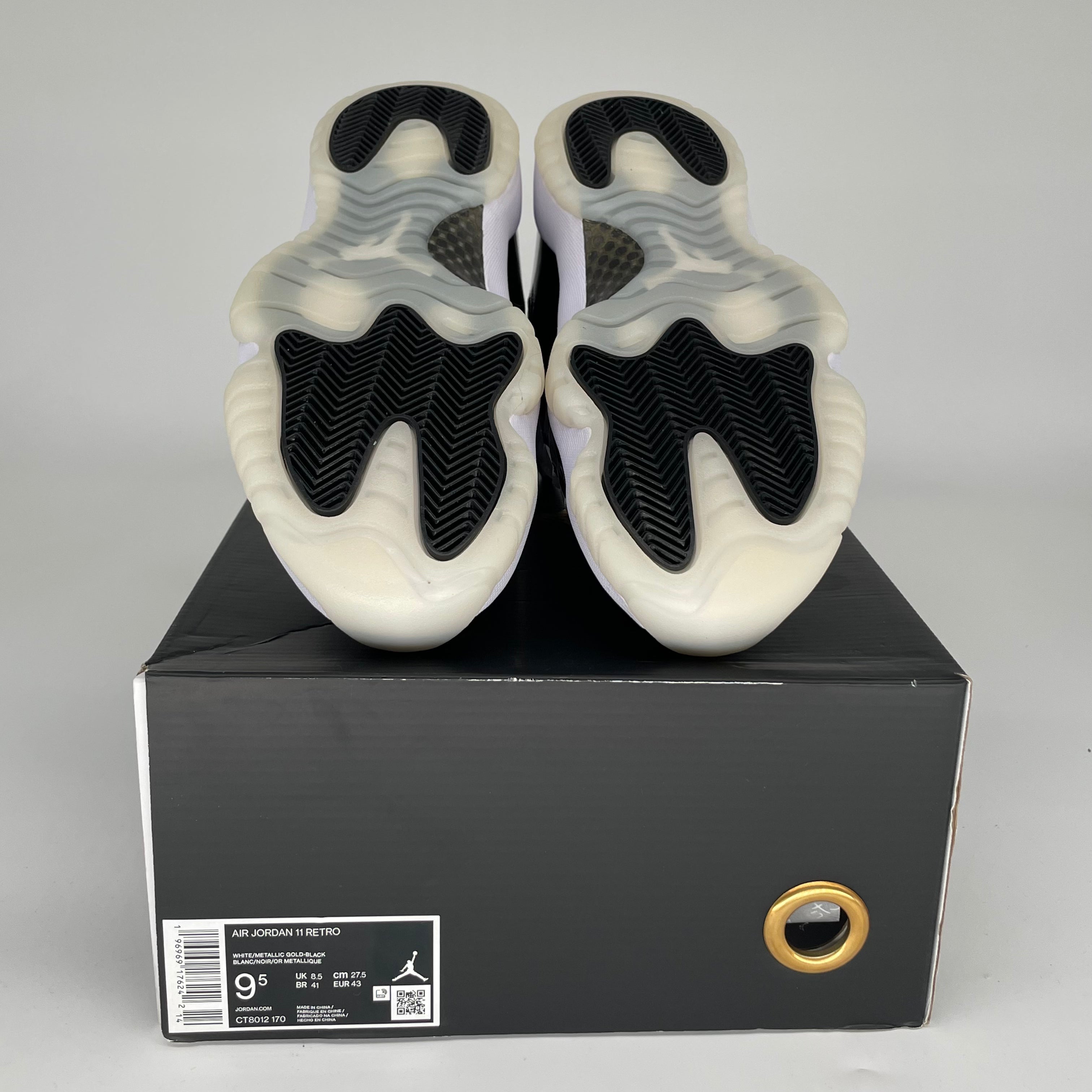 AIR JORDAN 11 DMP GRATITUDE Basketball Shoes Men's Size 9.5 - CT8012-170 | Retro Sneakers for Casual Wear & Sports Performance