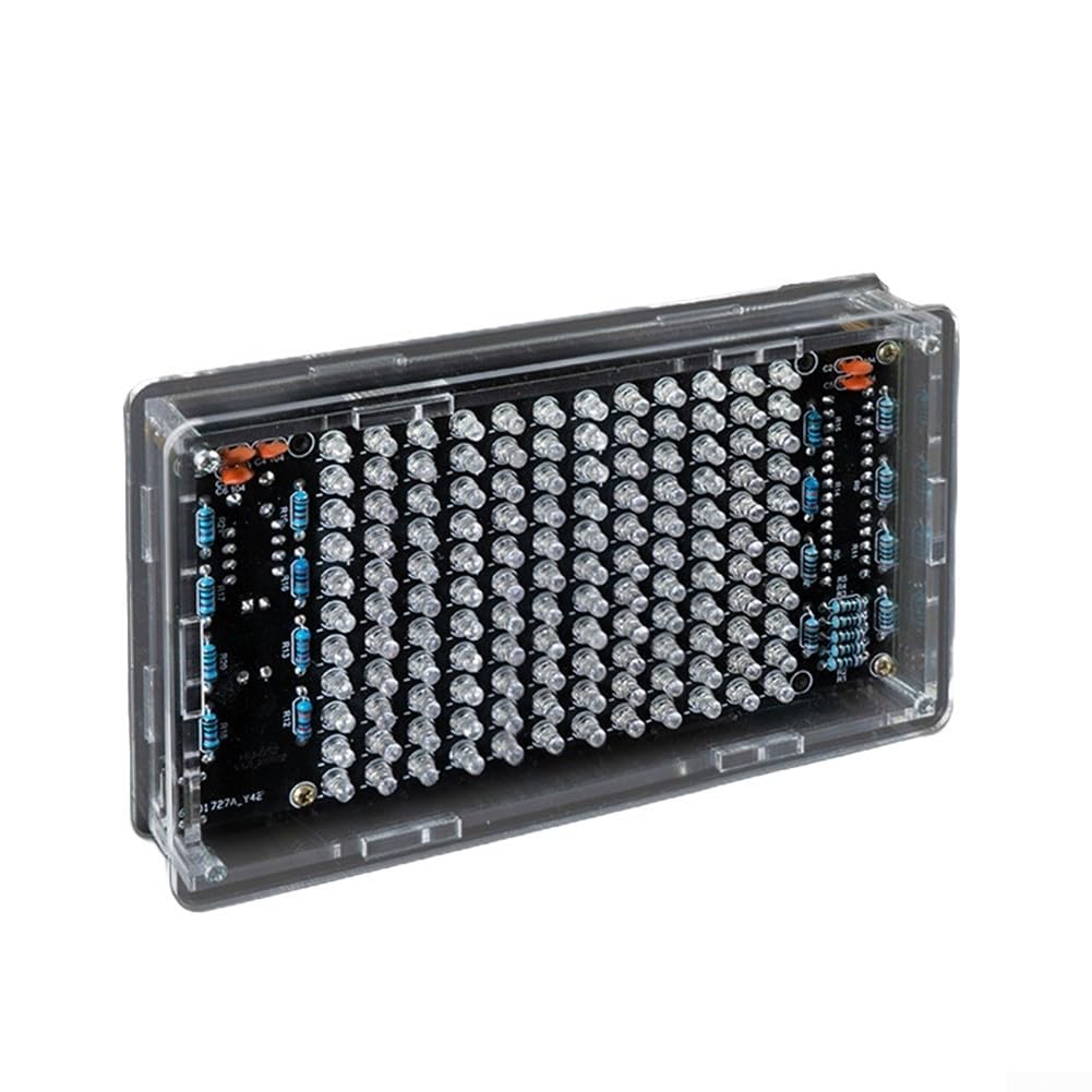 Gbtdoface DIY Speaker Kit - USB Mini Electronic Display, Solder Spectrum Learning Kit for Home Stereo (No Shell Included) | Perfect for STEM Education, Electronics Hobbyists & DIY Audio Projects