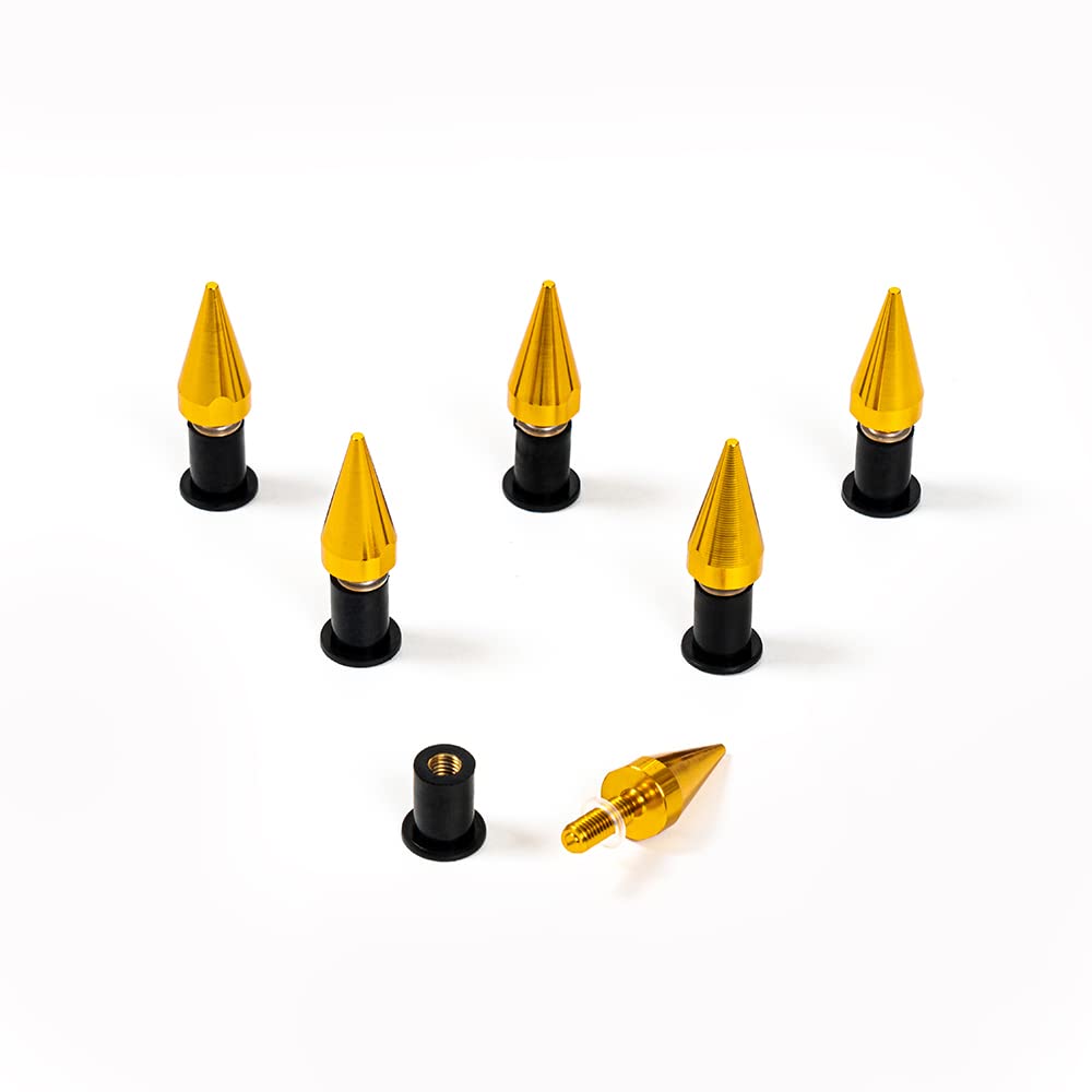 Honda CBR650R Windscreen Bolt Kit - Gold for 2019-2021 | Motorcycle Windshield Mounting