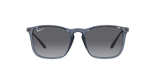 Transparent Blue/Grey Gradient Polarized
