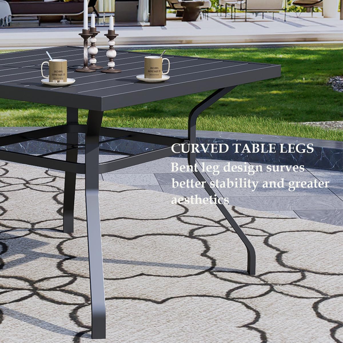 Outdoor Dining Table with 1.57