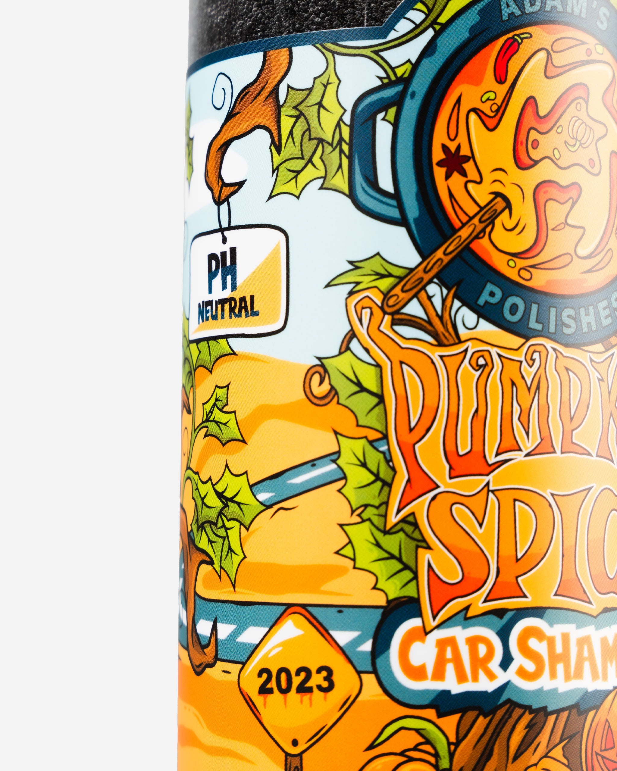 Adam's Pumpkin Spice Car Shampoo 2023 - Premium Auto Detergent for Fall Season - Gentle Wash & Wax Formula for Cars, Trucks & SUVs - Perfect for Autumn Car Care & Seasonal Vehicle Cleaning