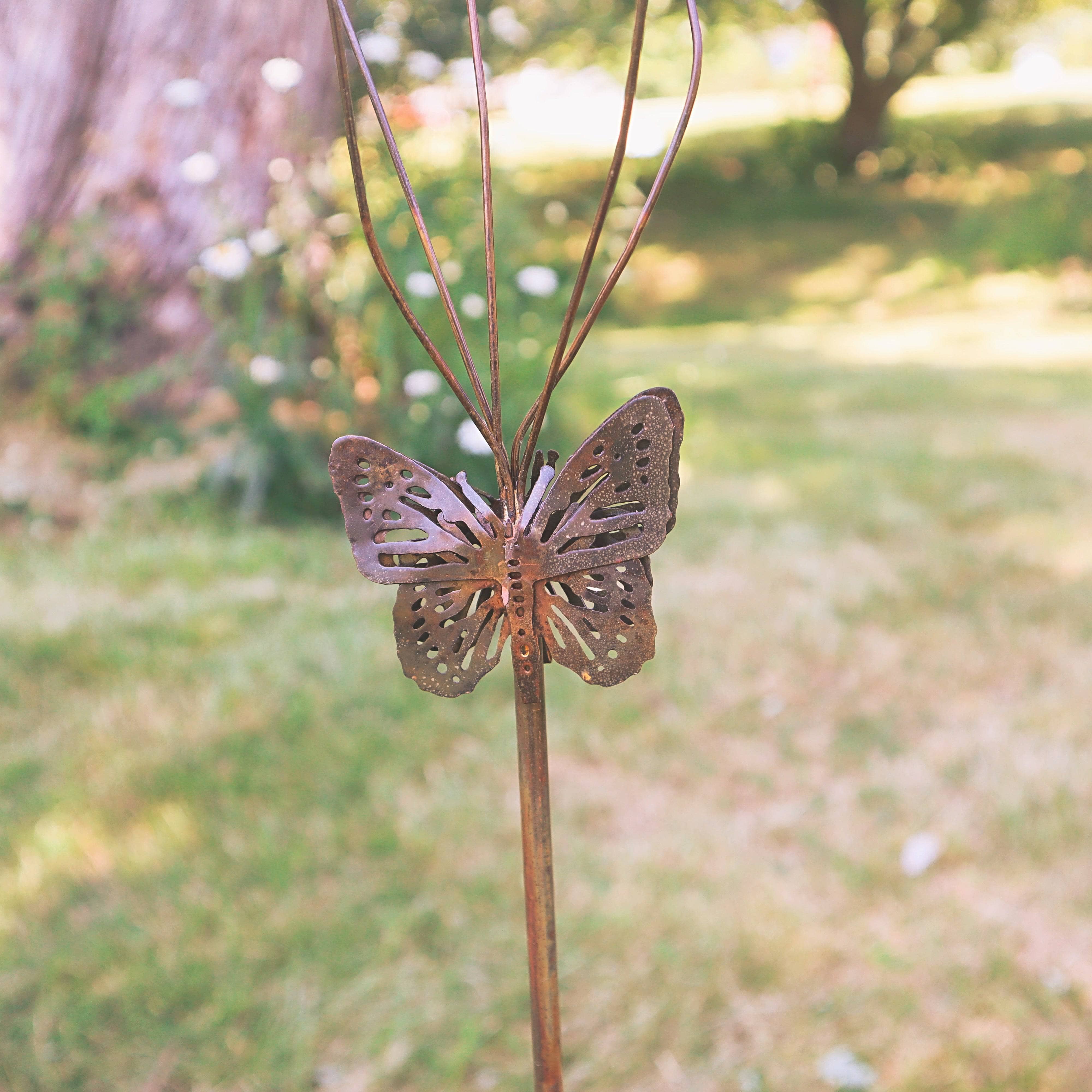 Butterfly Whimsy Flutterer - Elegant Decorative Butterfly Wall Art for Home & Garden Decor | Perfect for Bedroom, Living Room, Nursery & Outdoor Spaces