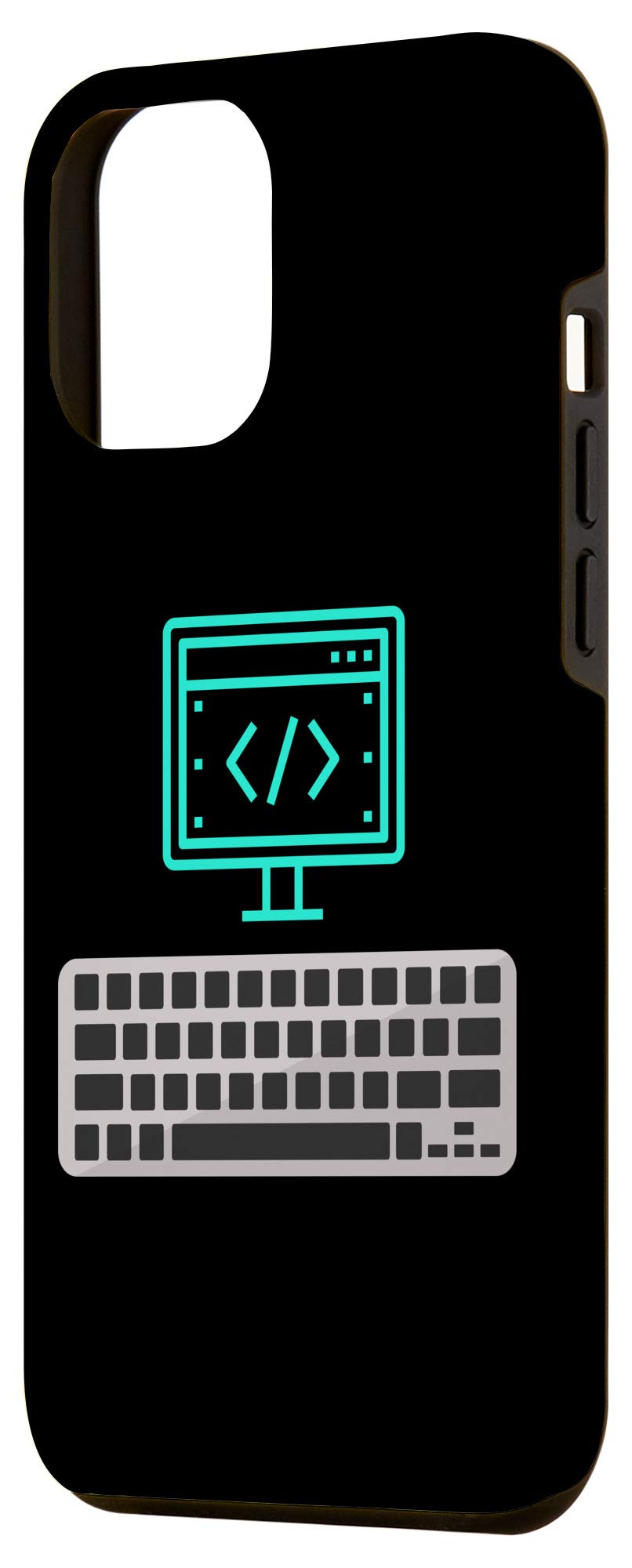 iPhone 12 Pro Max Case - Premium Protective Cover for Computer Enthusiasts, Hackers, Coders & Gamers | Shockproof & Scratch Resistant | Perfect for Coding Sessions, Gaming & Tech Work