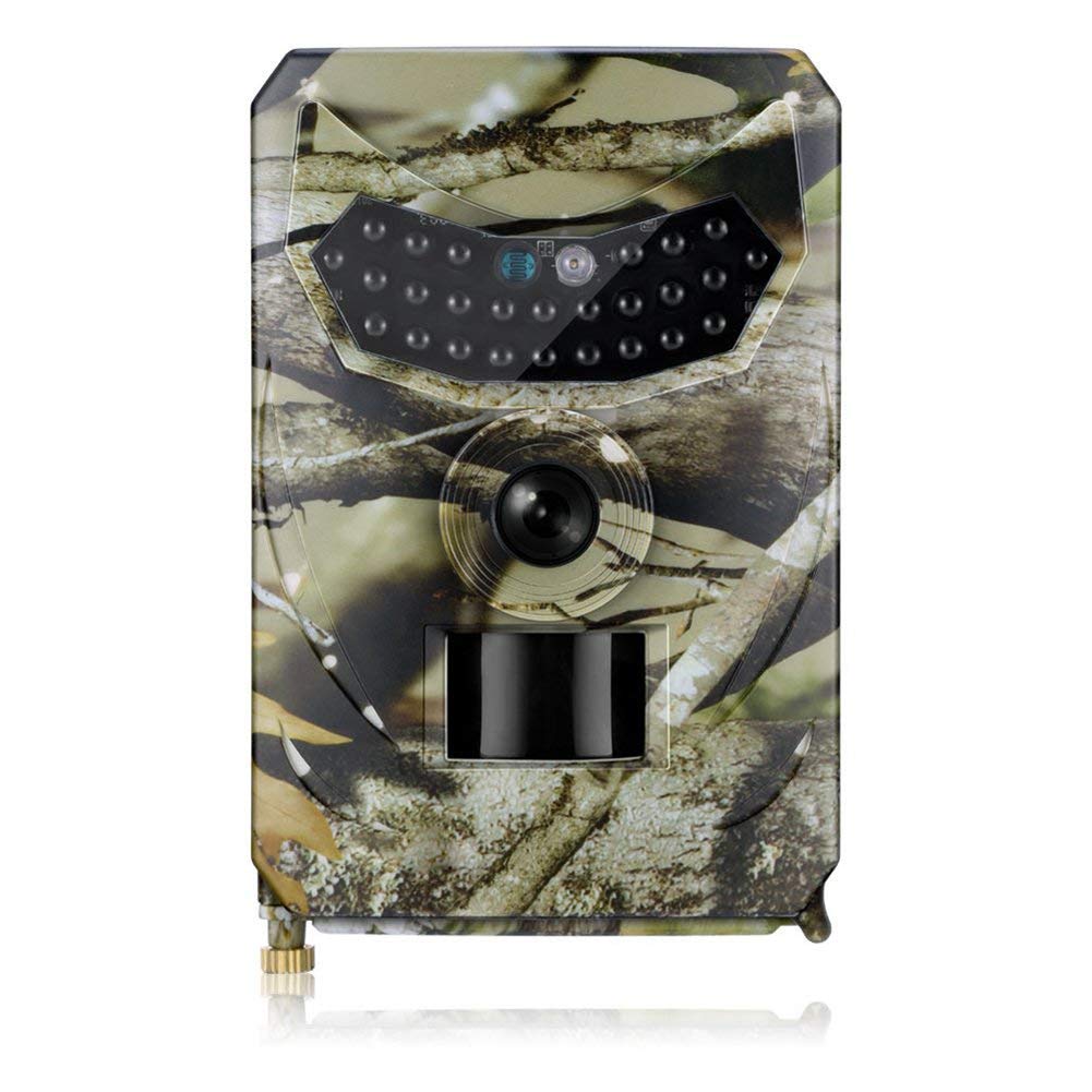 Alician PR100 12MP Hunting Camera - HD Wildlife Trail Camera with Night Vision for Hunting, Scouting, and Game Monitoring | Perfect for Outdoor Adventures, Backyard Wildlife Watching, and Security Surveillance