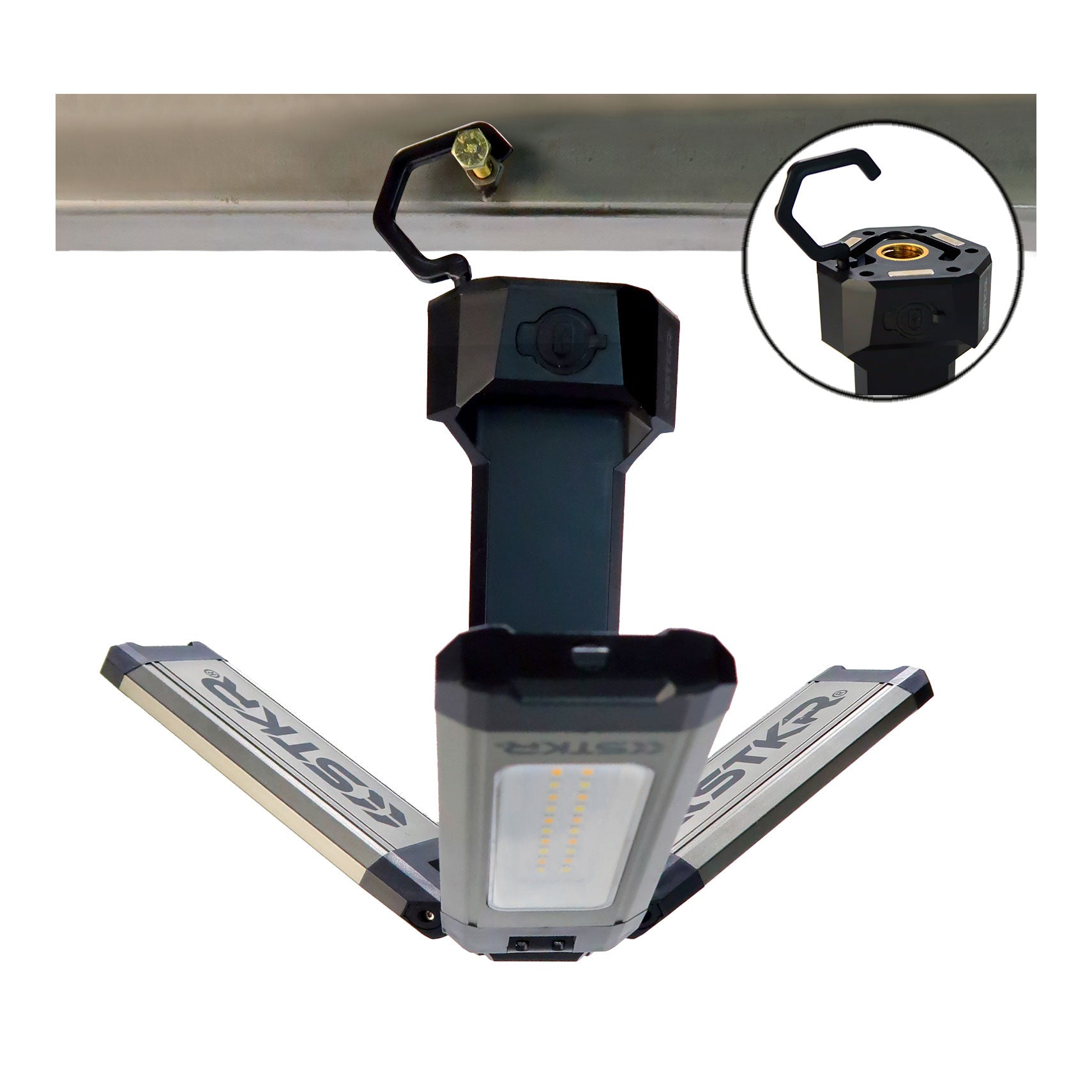 TRi Mobile Portable Rechargeable Work Light - Bright LED Shop Light for Construction, Camping & Emergency Use