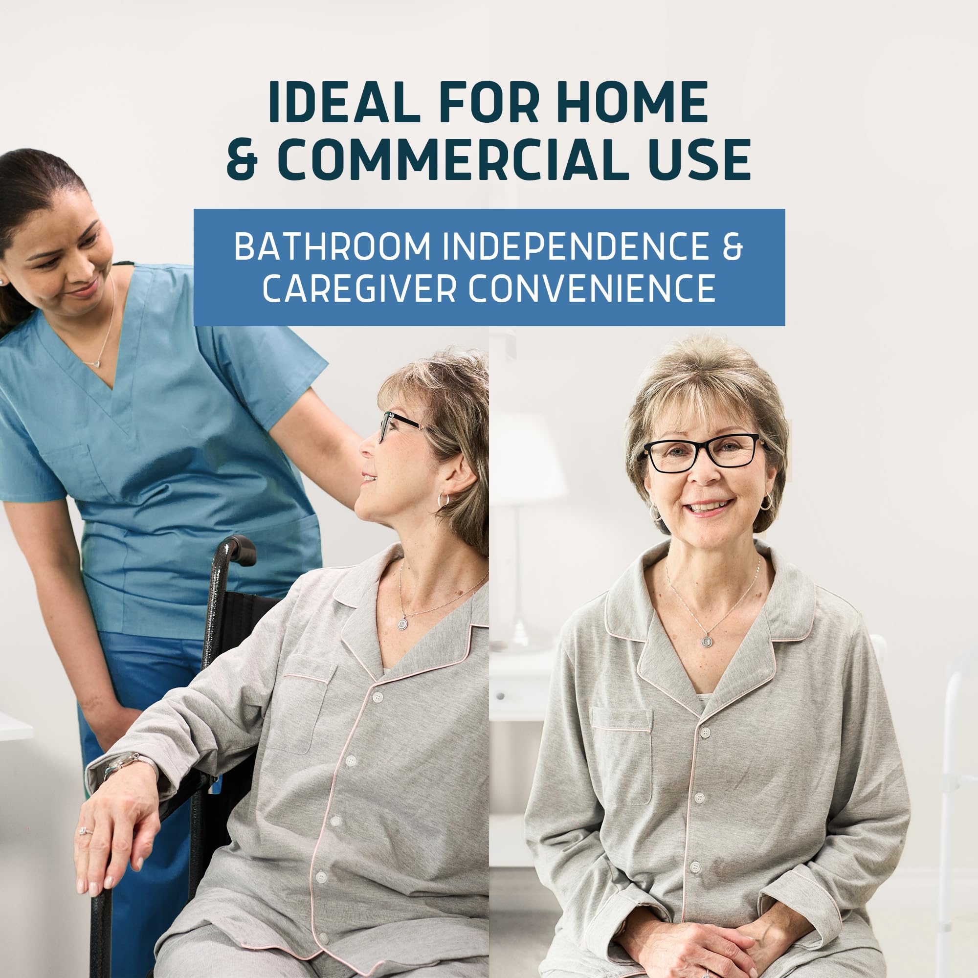 Lunderg Commode Liners - Value Pack 250 Count, Universal Fit Disposable Toilet Bags for Adult Commode Chair, Portable Toilet & Camping - Medical Grade, Odor Control - Ideal for Home Care, Travel & Outdoor Use
