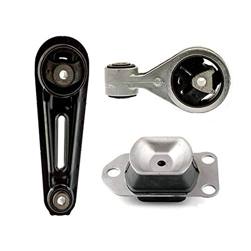 2007-2012 Nissan Sentra 2.5L Manual Transmission Torque Strut & Transmission Mount Kit (3-Piece Set A4351, A4352, A7352 - K2227) - Improve Shifting Performance & Reduce Vibration for Smooth Driving Experience