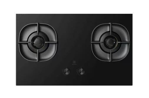 Electrolux EHG8250BC 80cm Built-in Gas Hob with 2 Cooking Zones - UltimateTaste 500 Series for Professional Home Cooking | Perfect for Kitchens, Restaurants & Catering Services