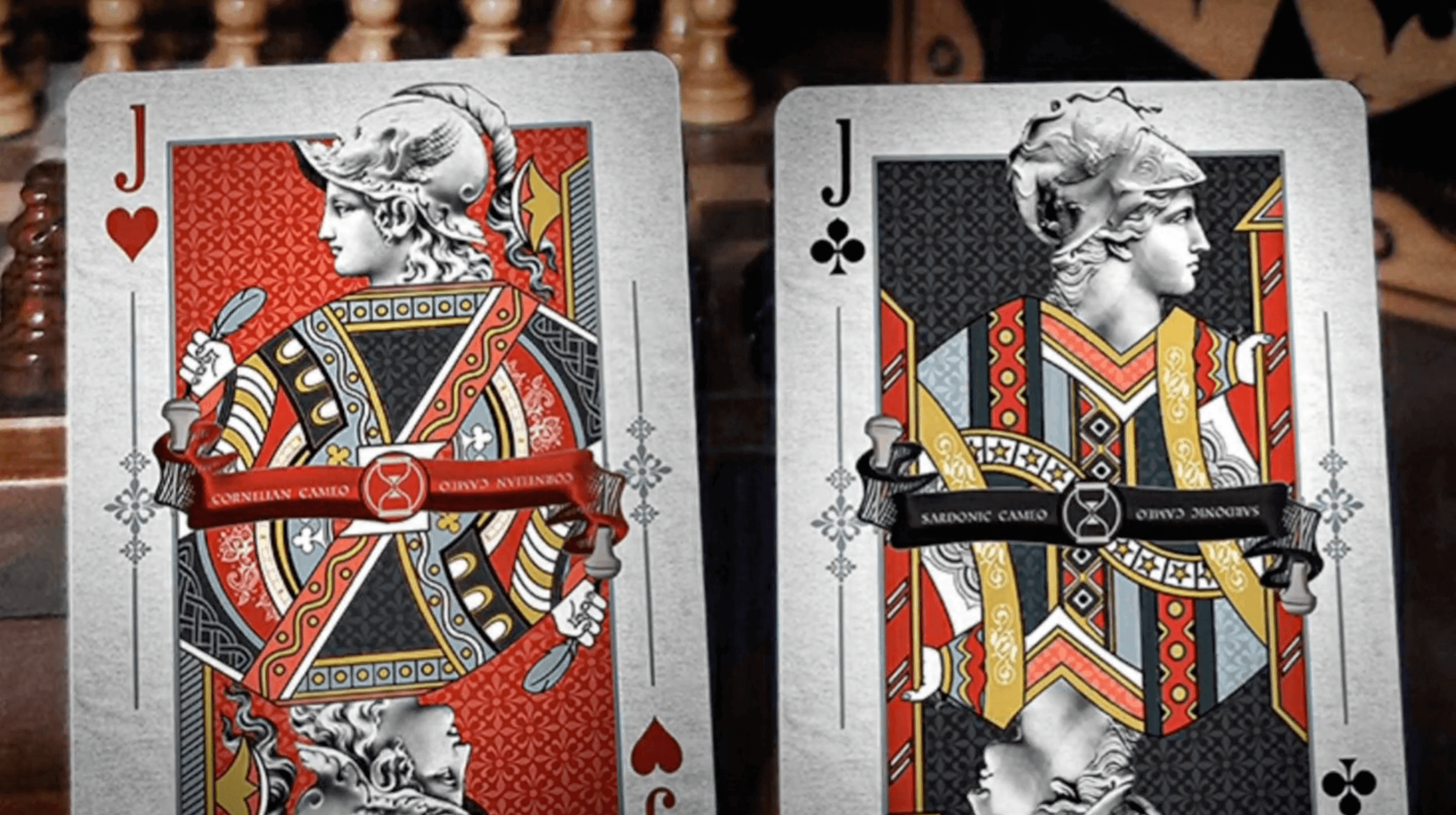 Premium Cammeo Playing Cards - Elegant & Durable Deck for Poker, Magic Tricks & Card Games | Perfect for Parties, Casino Nights & Family Game Nights