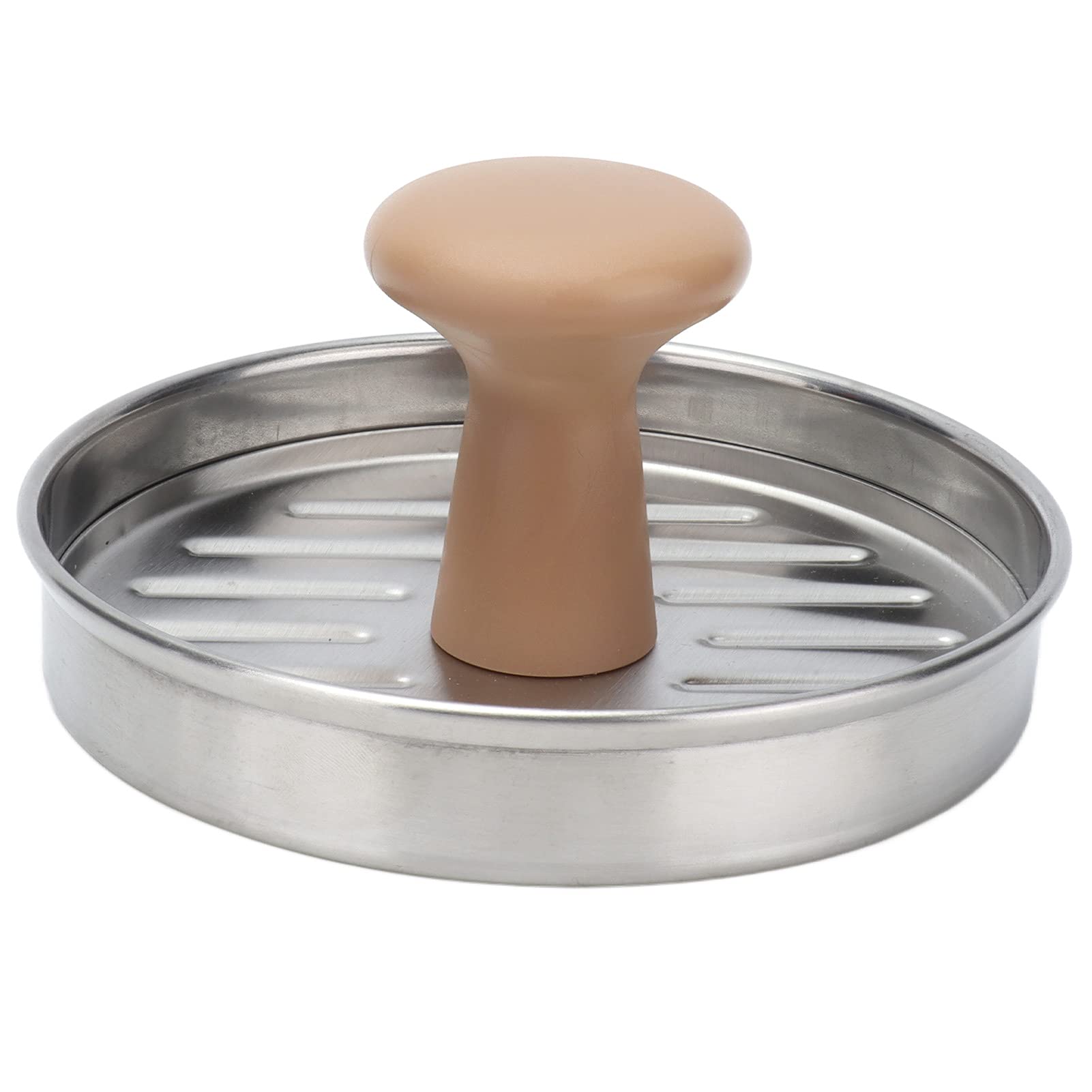 Non-Stick Stainless Steel Hamburger Patty Press - Perfect Burger Maker for Beef, Cheese & Veggie Patties | Ideal for Grill, Griddle, BBQ & Home Cooking