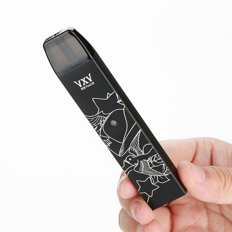 VXV RB Pod Kit 380mAh with Charging Dock - Portable Vape Starter Kit for On-The-Go Vaping | Perfect for Travel, Work & Outdoor Use