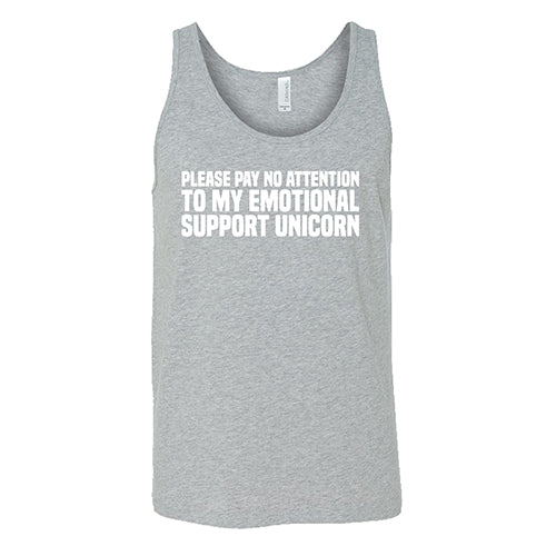 Emotional Support Unicorn T-Shirt - Funny Unisex Graphic Tee for Men & Women - Perfect for Therapy Sessions, Anxiety Relief & Mental Health Awareness