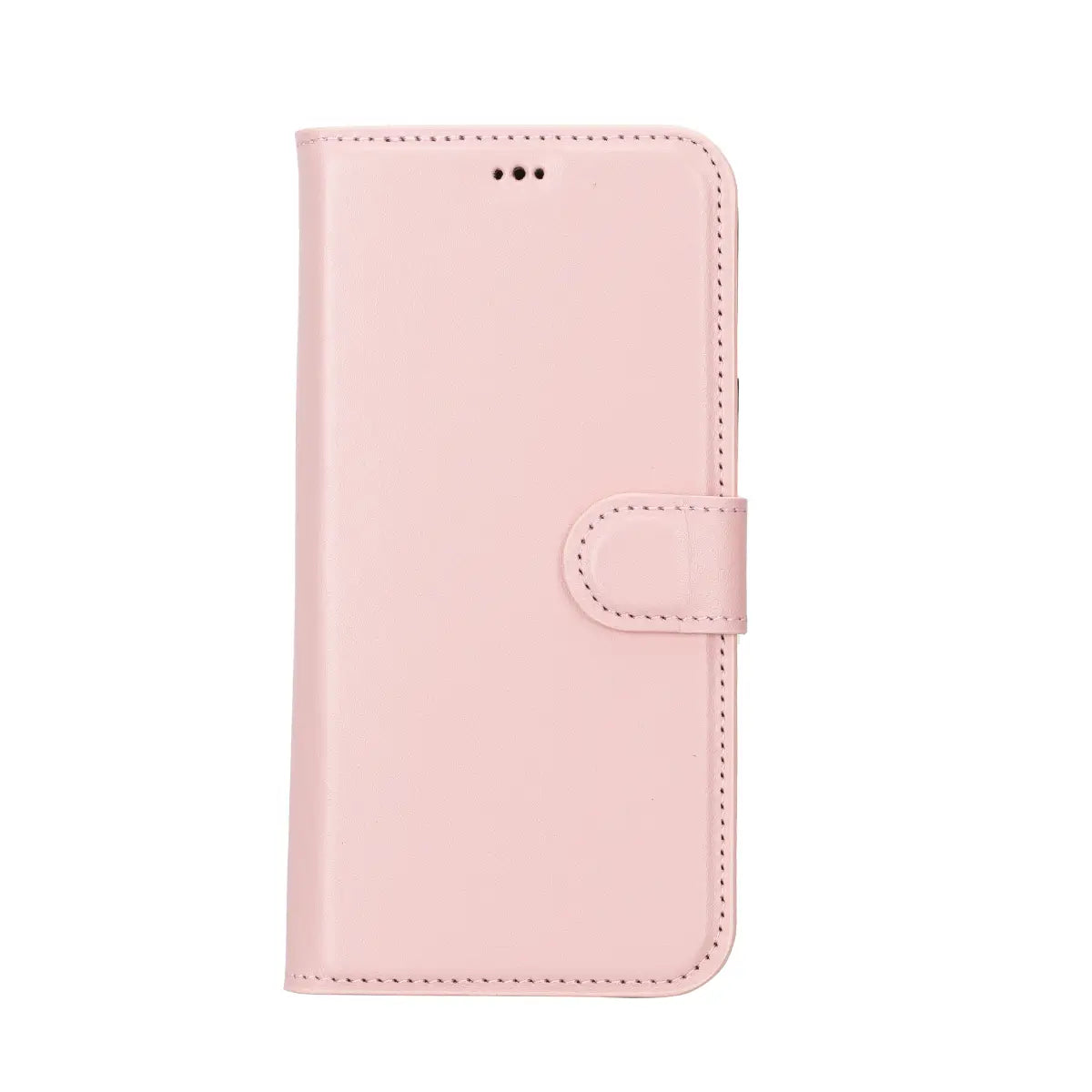 Pink Leather Wallet Case for iPhone 14 Plus - Slim Protective Phone Cover with Card Slots | Perfect for Everyday Use, Travel & Shopping
