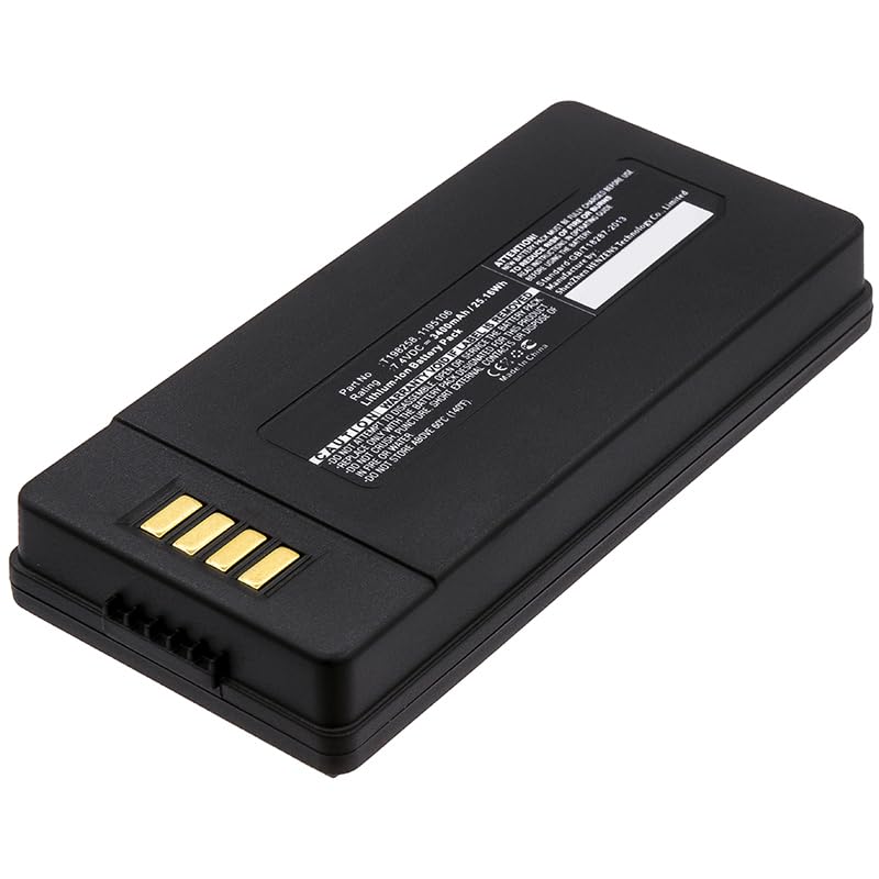 Synergy Digital Thermal Camera Battery - 7.4V 3400mAh Li-ion Replacement for FLIR 1195106-05 | Compatible with FLIR Thermal Imaging Cameras | Perfect for Industrial Inspections, Electrical Maintenance & HVAC Diagnostics