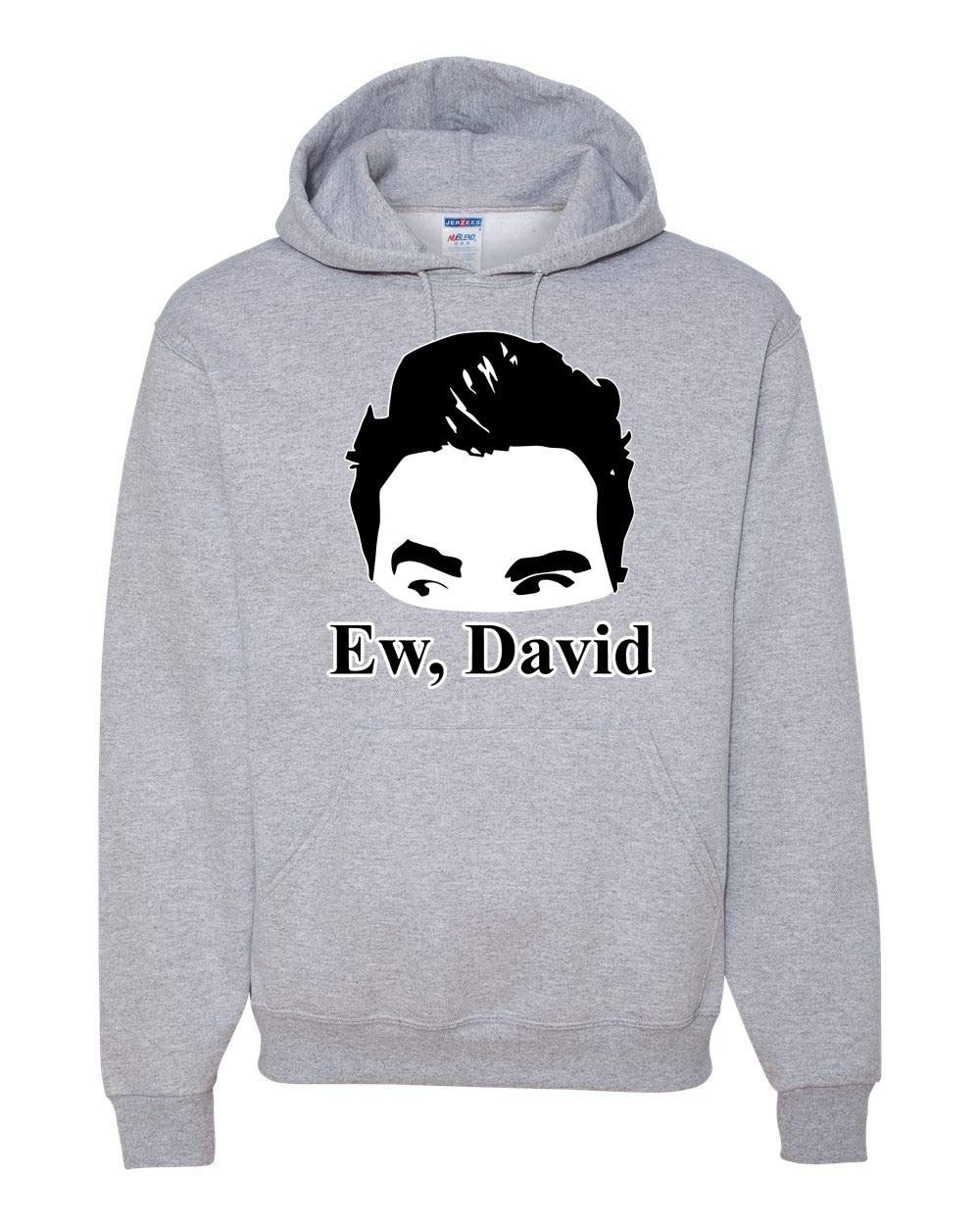 Wild Bobby Funny 'Ew, David' Meme Hoodie - Alexis & Moira Schitt's Creek Pop Culture Unisex Sweatshirt | Perfect for TV Show Fans, Comedy Lovers & Casual Wear