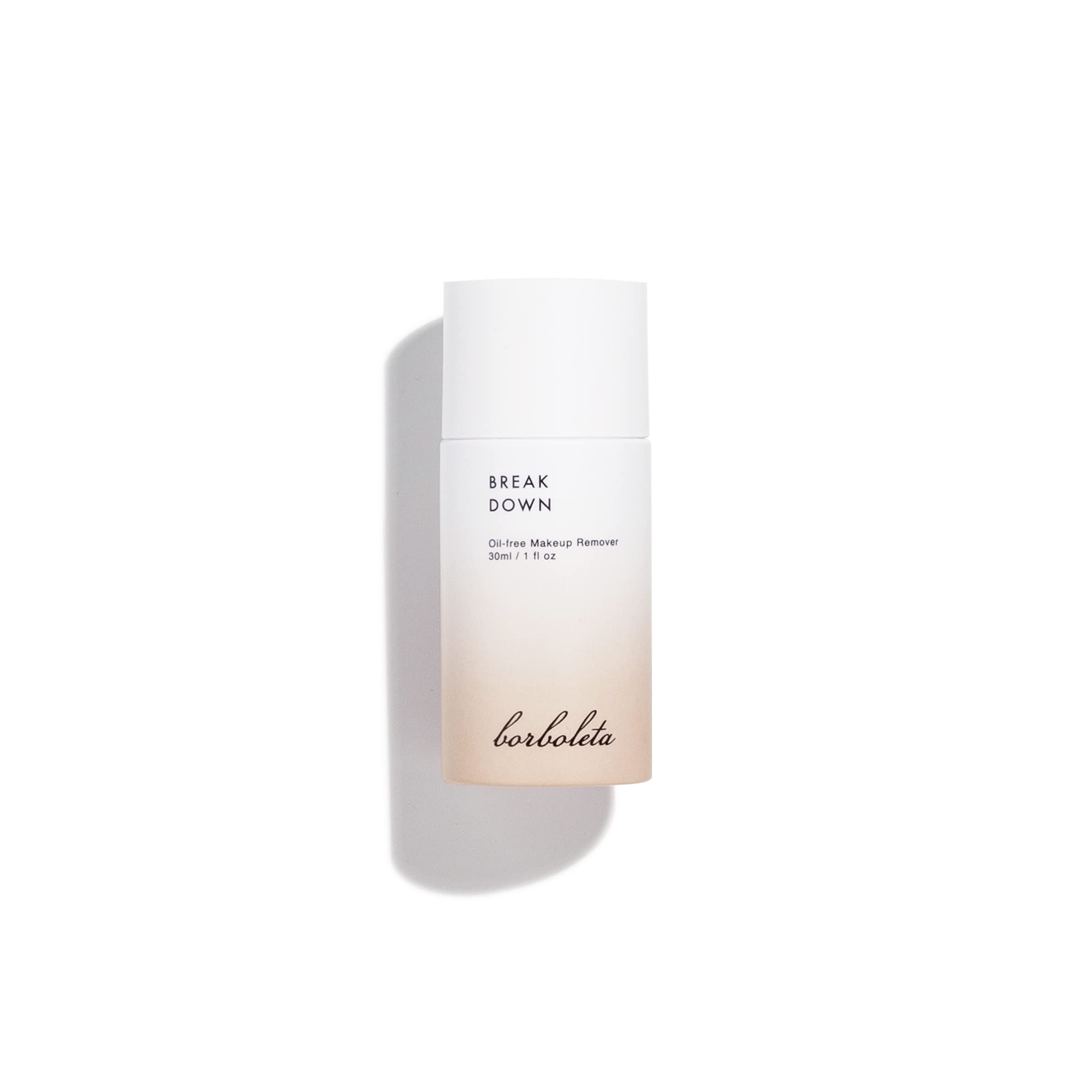 Borboleta Oil-Free Eye Makeup Remover - Gentle & Effective for Sensitive Eyes - Travel Size 1 oz - Perfect for On-the-Go & Airplane Travel