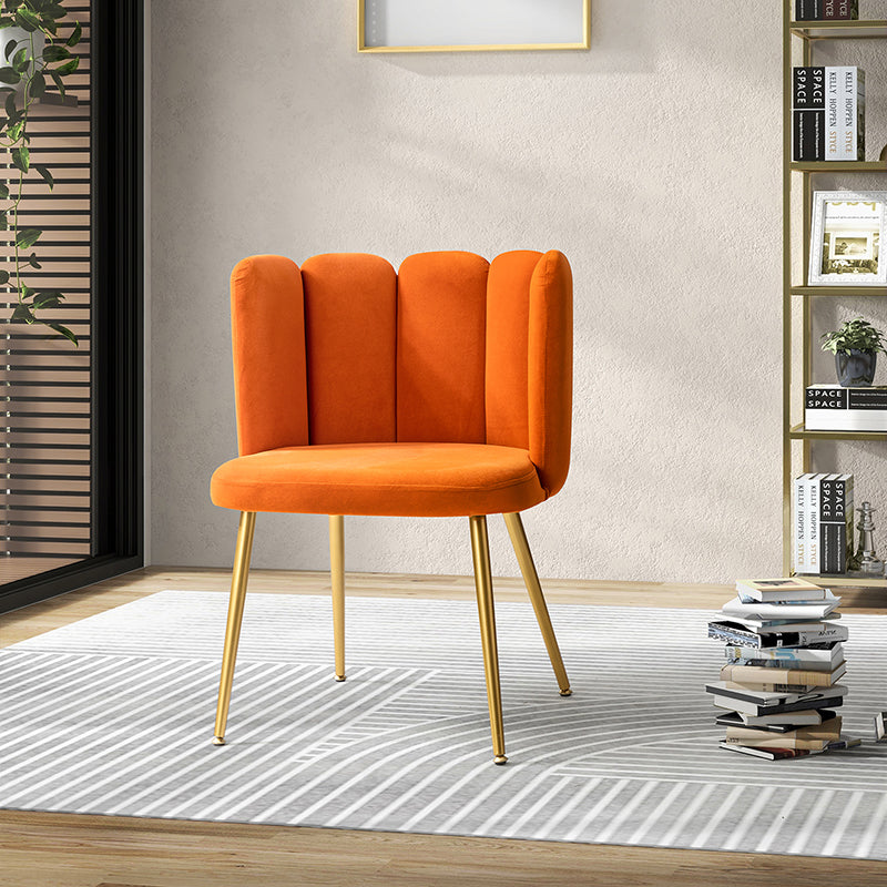 Elodia Side Chair - Modern Accent Chair for Dining Room, Living Room & Office - Sturdy Wooden Frame with Upholstered Seat - Perfect for Home Decor & Small Spaces