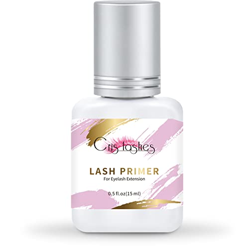 15ml Clear Eyelash Extension Primer - Low Irritation Formula for Stronger Lash Adhesion | Removes Oils & Proteins | Professional Lash Extension Prep | Perfect for Salon Use & DIY Lash Applications
