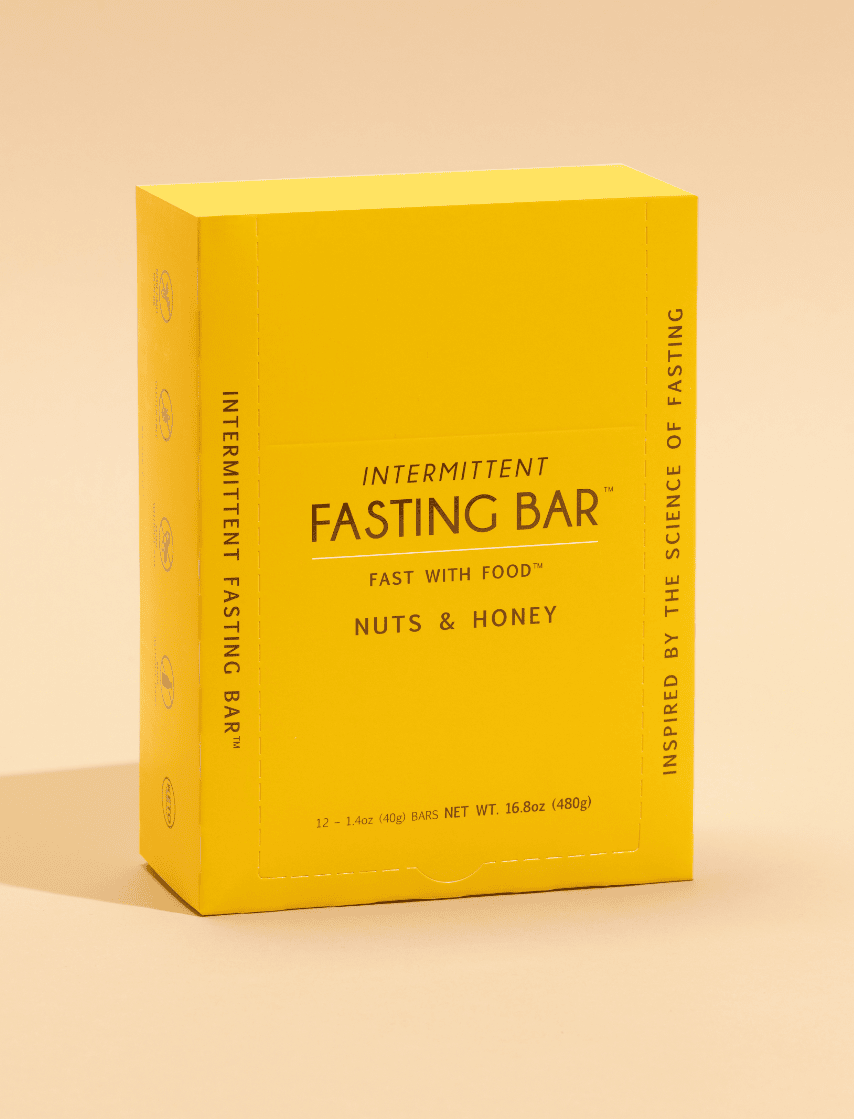 Prolon Life Fast Bar - Healthy Intermittent Fasting Snack Bars for Weight Loss & Energy - Perfect for Work, Travel & Fitness Routine