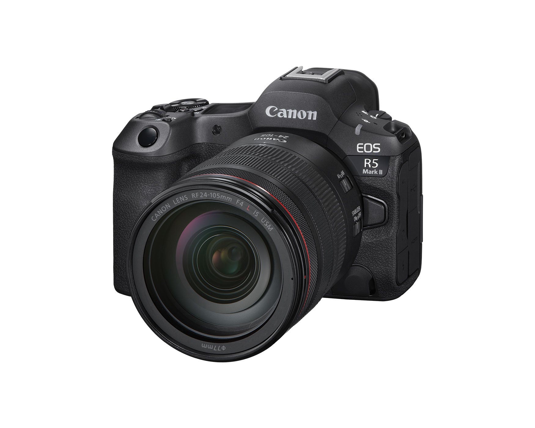 Canon EOS R5 Mark II Mirrorless Digital Camera with RF 24-105mm f/4L IS USM Lens - Professional Photography, 4K Video & Travel Shooting