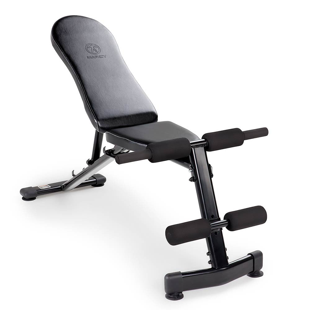 Marcy SB-228 Multi-Purpose Adjustable Weight Bench for Home Gym - Strength Training & Full-Body Workouts