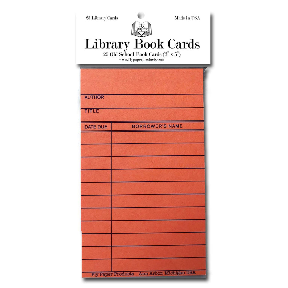 25 Assorted Vintage Nostalgia Library Card Pack - Perfect for Scrapbooking, Journaling, and DIY Craft Projects